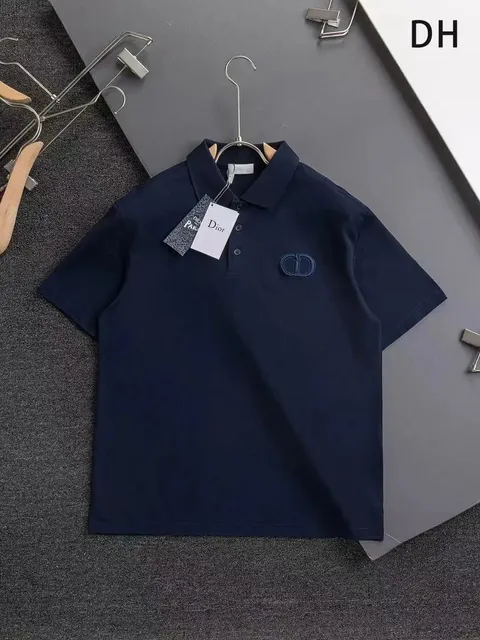 Dior Polo Shirt CD Logo Embroidered