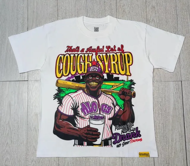 An Awful Lot of Cough Syrup Cough Syrup Tee Awful Lot of Cough Syrup Graphic