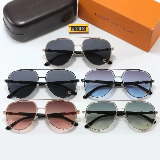 Louis Vuitton Aviator Sunglasses Gradient Lens