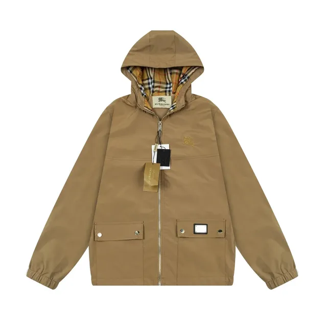 Burberry Hooded Field Jacket Classic Check Lining