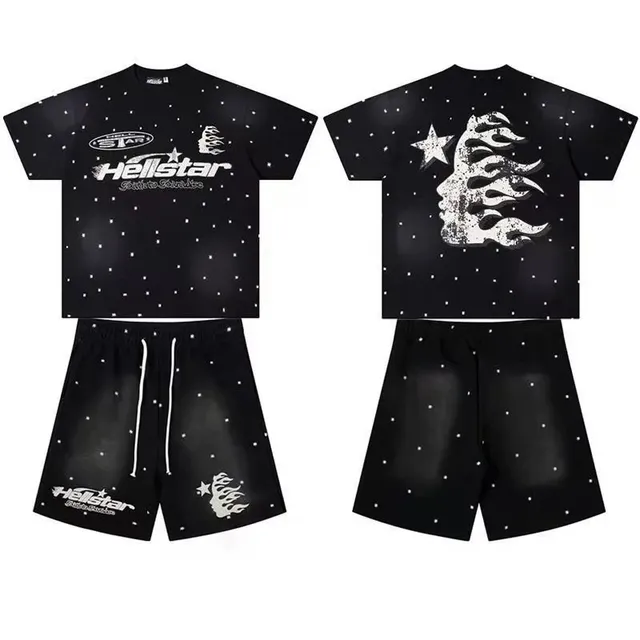 Hellstar Star Print Set Flame Face & Stars