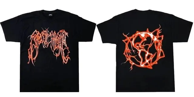 Lightning black red