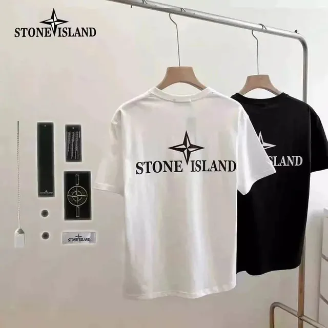 Stone Island Logo T-Shirt Compass Logo