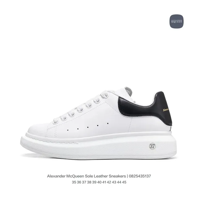 Alexander McQueen Oversized Sneaker White/Black