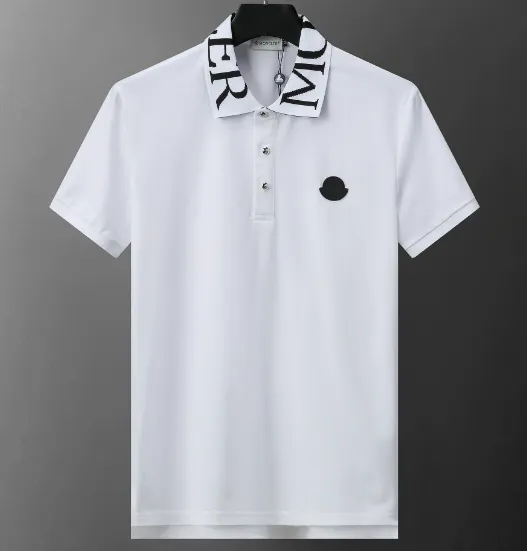 Moncler Polo Shirt Logo Collar