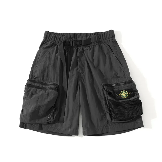 Stone Island Cargo Shorts with Compass Patch