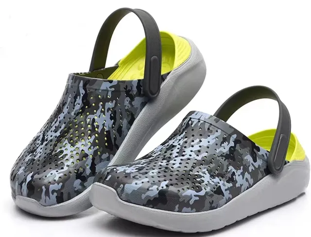 Crocs Clog Camouflage Perforated