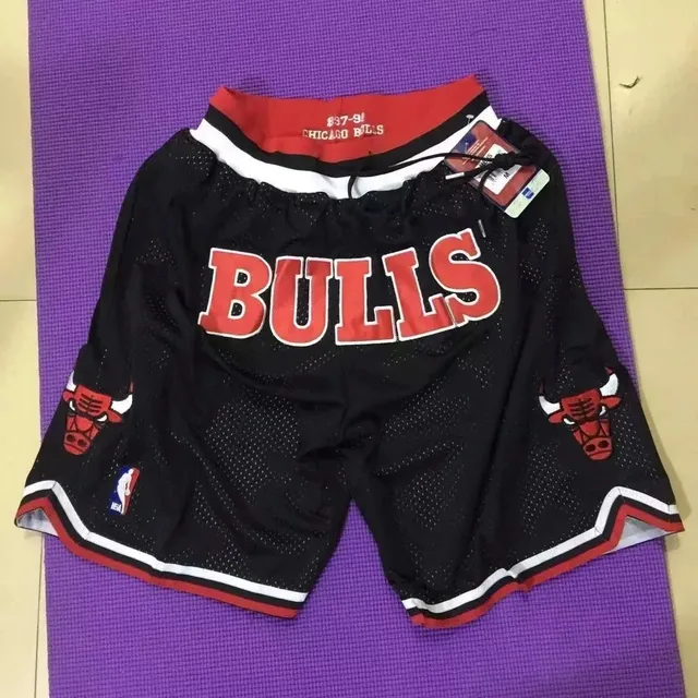 NBA Chicago Bulls Mesh Shorts 87-91 Throwback