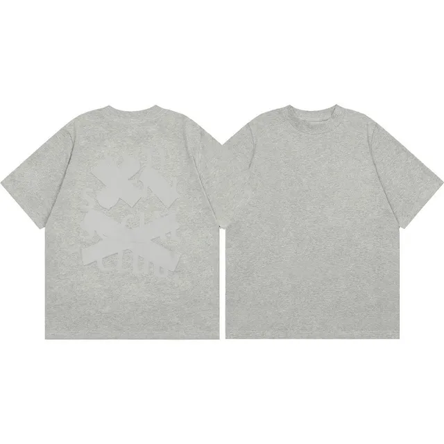 Off-White T-Shirt Industrial Cross Print
