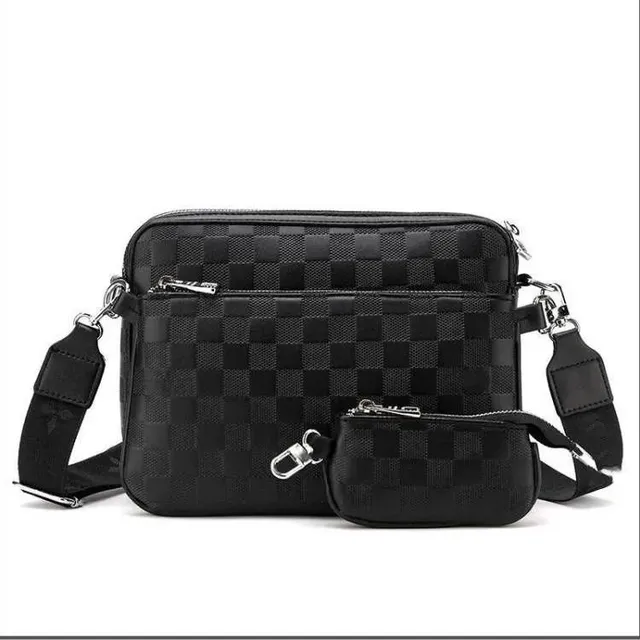 Louis Vuitton Checkered Shoulder Bag Set Damier Infini