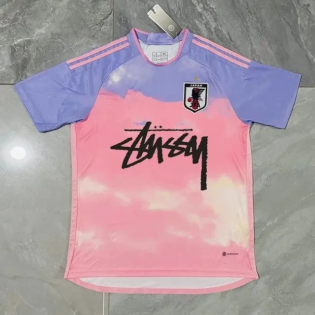 Stüssy × Adidas Japan National Team Jersey Cloud Dip
