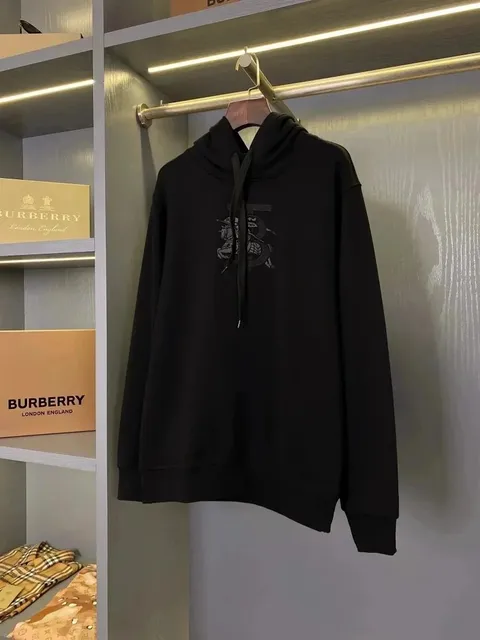 Burberry Hoodie Monogram Print