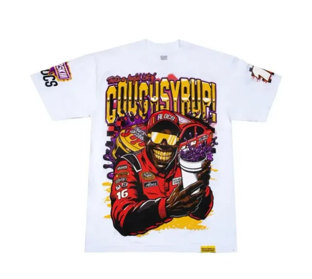 An Awful Lot of Cough Syrup Graphic Tee Cowch Syrup