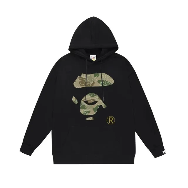 BAPE Shark Hoodie Camo Ape Head