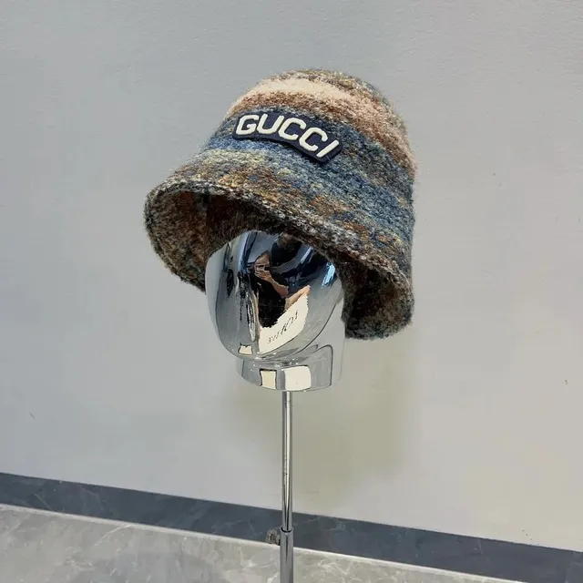 Gucci Bucket Hat Multicolor Wool Blend