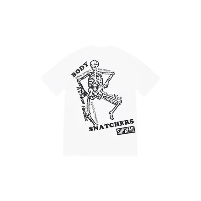 Supreme Skeleton Tee Snatchers Collaboration