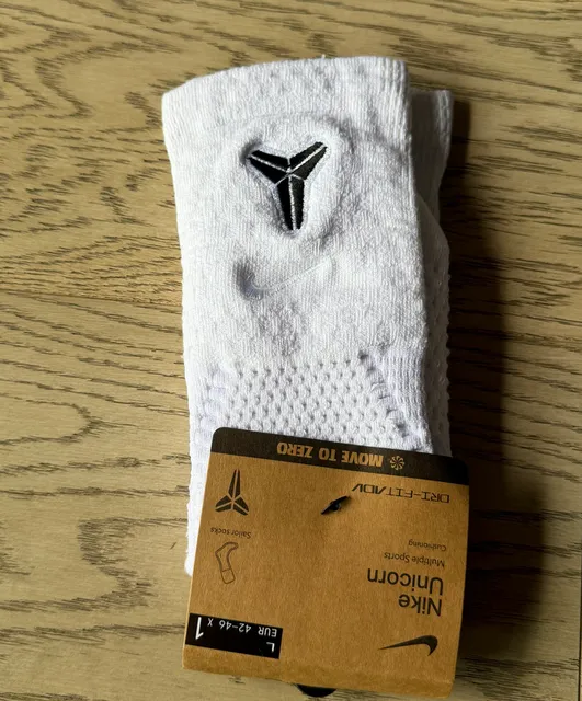 Kobe Unicorn Socks Move to Zero