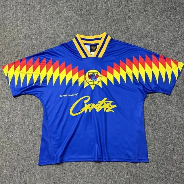 Corteiz Cruzeiro Jersey Retro Diamond Pattern
