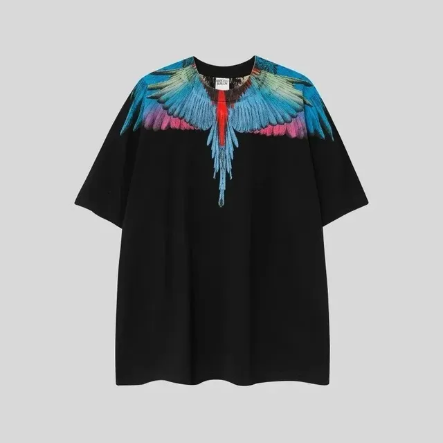 Marcelo Burlon Wings T-Shirt Multicolor Wings Print