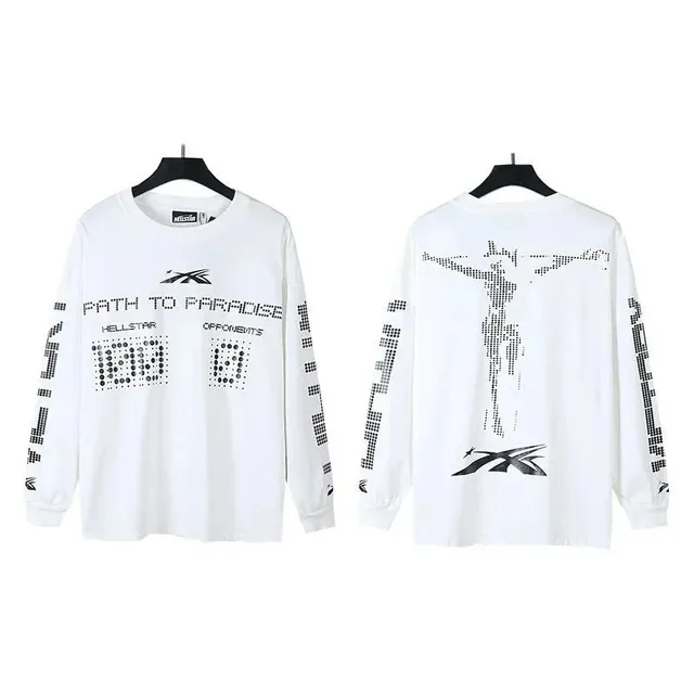 Hellstar Long-Sleeve Graphic Tee Path to Paradise