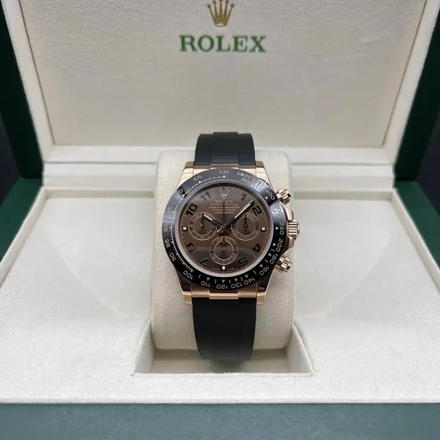 Rolex Oyster Perpetual Cosmograph Daytona Chocolate Dial with Black Ceramic Bezel
