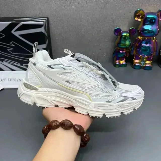 Off-White Diagonal White Grey Yellow