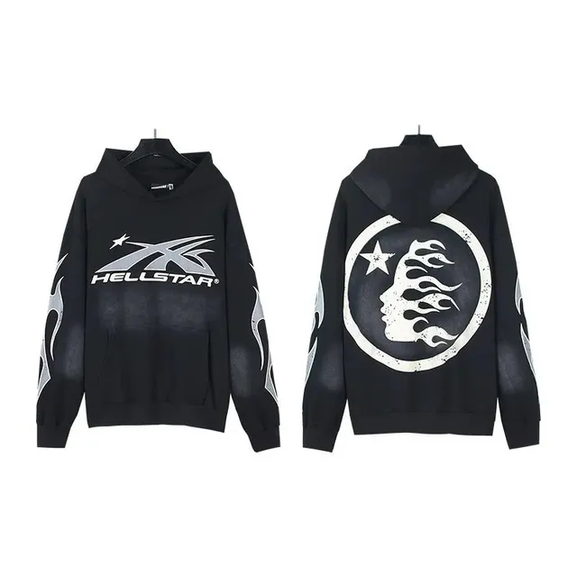 Hellstar Hoodie Flame Logo