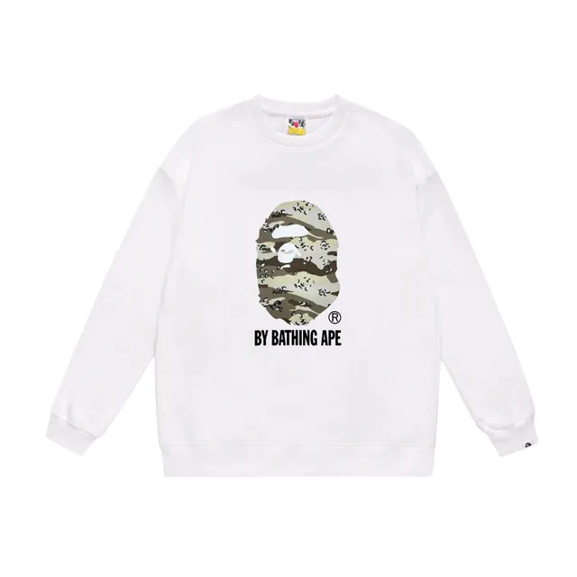 BAPE Crewneck Sweatshirt Camouflage Ape Head