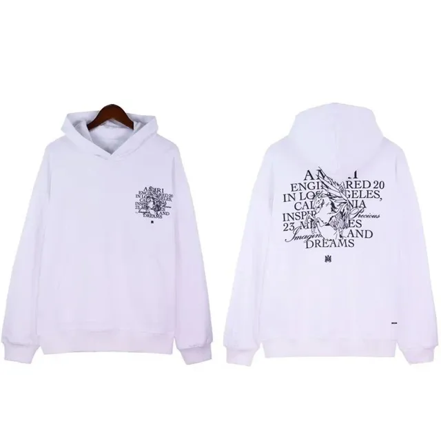 Amiri Hooded Sweatshirt Engineered Dreams Print