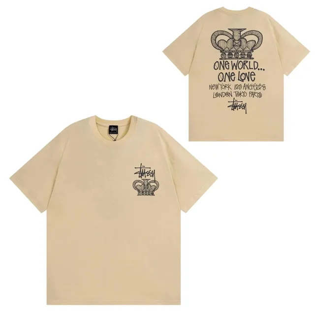 Stüssy Crown Tee One World One Love