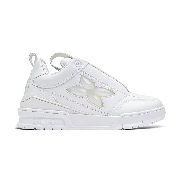 All-white four-leaf clover