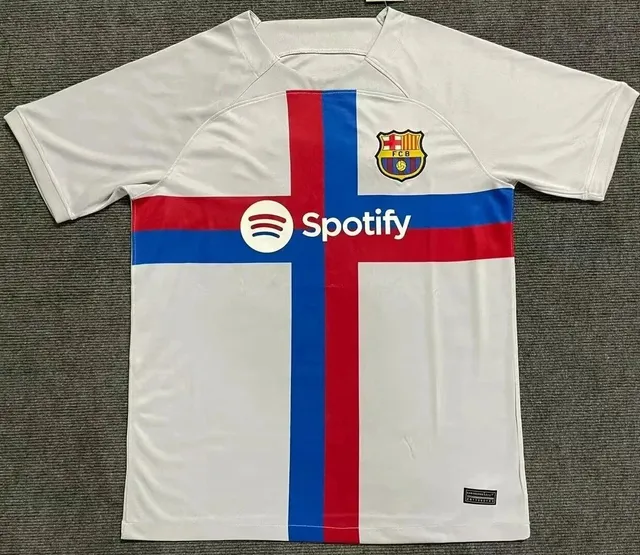 FC Barcelona Home Jersey Spotify Sponsor