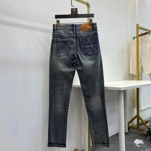 Dior Jeans Embroidered Back Pocket