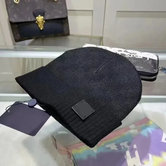 Louis Vuitton Beanie Monogram Canvas Patch