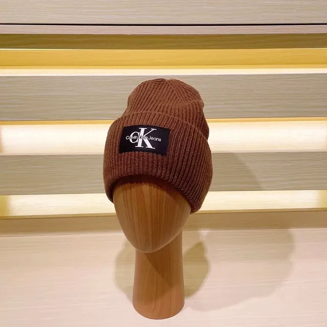 Calvin Klein Beanie CK Logo Patch