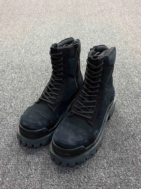 Balenciaga Track Boots Black