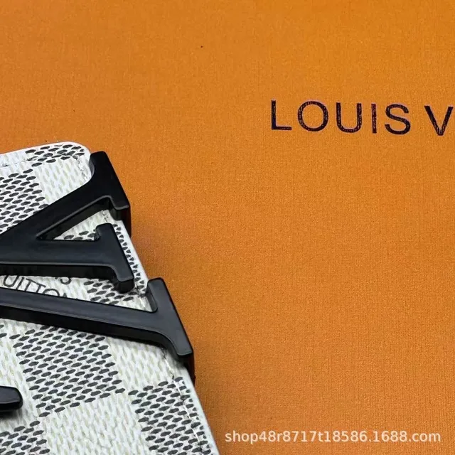 Louis Vuitton LV Logo Clip Monogram Canvas