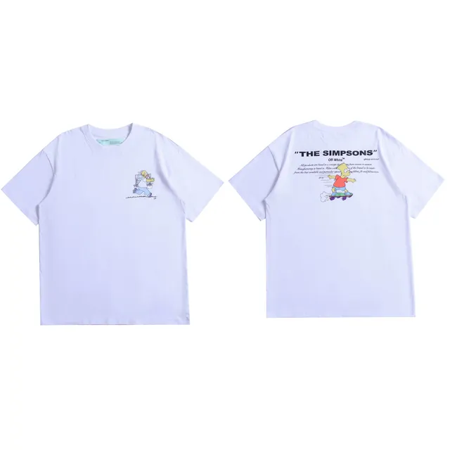 Off-White × The Simpsons t shirts