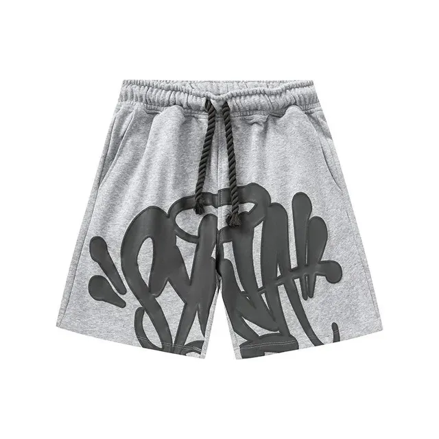 Syna World Graffiti Shorts Logo Appliqué