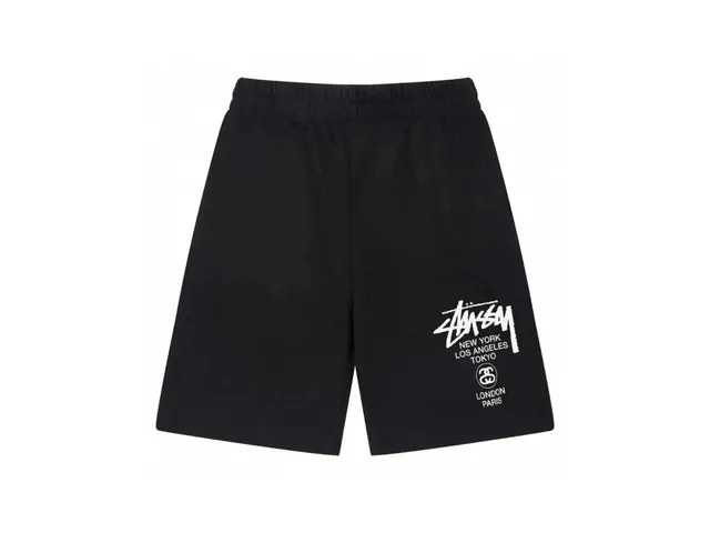 Stüssy Shorts World Tour Logo