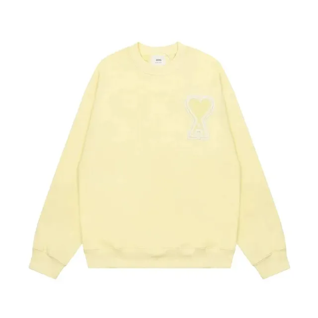 AMI Paris Crewneck Sweatshirt Heart Logo