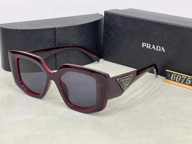 Prada Square Sunglasses Tortoiseshell