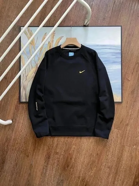 Nike × NOCTA Tech Fleece Crew Black/Gold