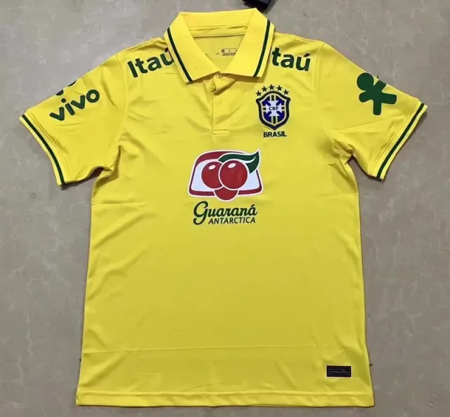 Yellow Polo Shirt with Logo