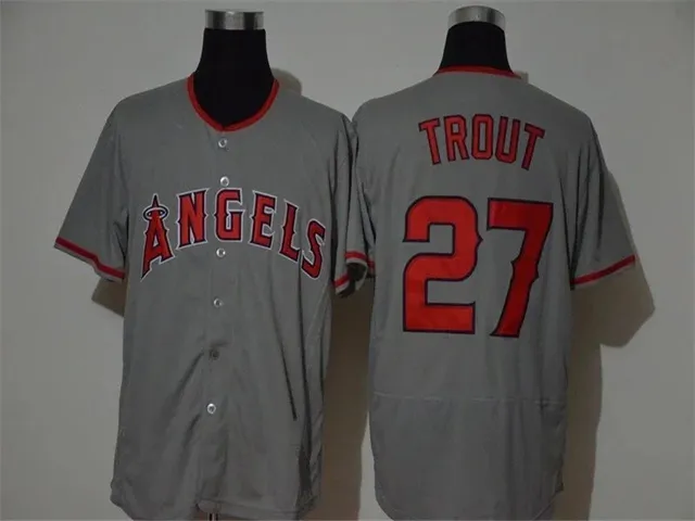 MLB Angels Jersey Mike Trout #27