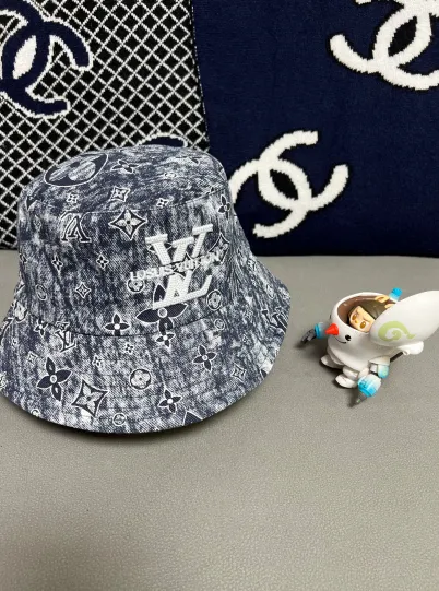 Louis Vuitton Bucket Hat Monogram Denim