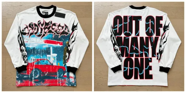 Godspeed Long Sleeve Tee Gas Station Print
