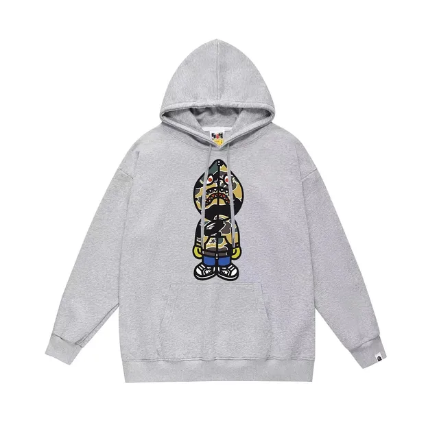 BAPE Shark Hoodie Camo Shark Graphic