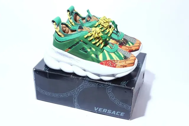 Versace Chain Reaction Multicolor Print