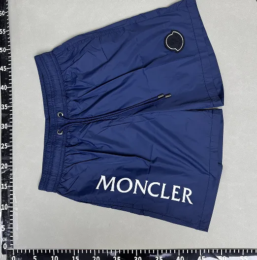 Moncler Logo Shorts Navy